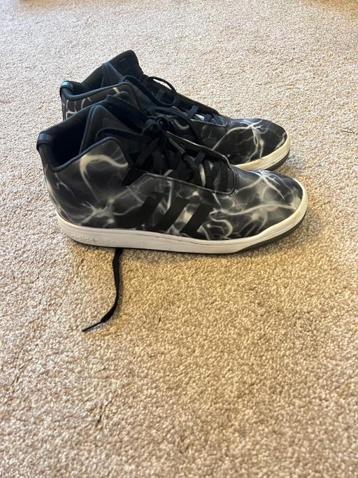 Buy & Sell South West London West Brompton - South West London - Photos for Adidas Veritas Mid Neutral Nylon Hi Trainers