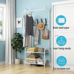 🧿Features With Rack, Portable, With Shelf
🧿MPN Does not apply
🧿Item Width 32CM
🧿Sub-Type Clothes Rack
🧿Item Length 60CM
🧿Item Height 167CM
🧿Material Iron
🧿Colour Black,White
🧿UPC Does not apply
🧿Model Coat Stand
🧿Main Colour White
🧿Assembly Required No