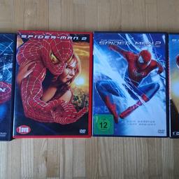 4 DVD's spiderman