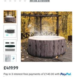 NO OFFERS!!
brand new hot tub from
Wave but selling house not going to need it. never been opened
still £420 in b&q

COLLECTION ONLY