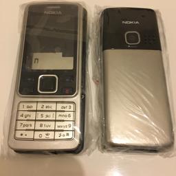 These are not phones
very rare and impossible to find as no one manufactures this model.
NO OFFERS LIMITED STOCK
Replacement housing fascia cover cases for nokia 6300 6301
can post to uk £2 inc paypal
can post international £12 plus inc paypal depending on location international tracked signed for service
Silver or black
this is for 1 piece only
NO OFFERS