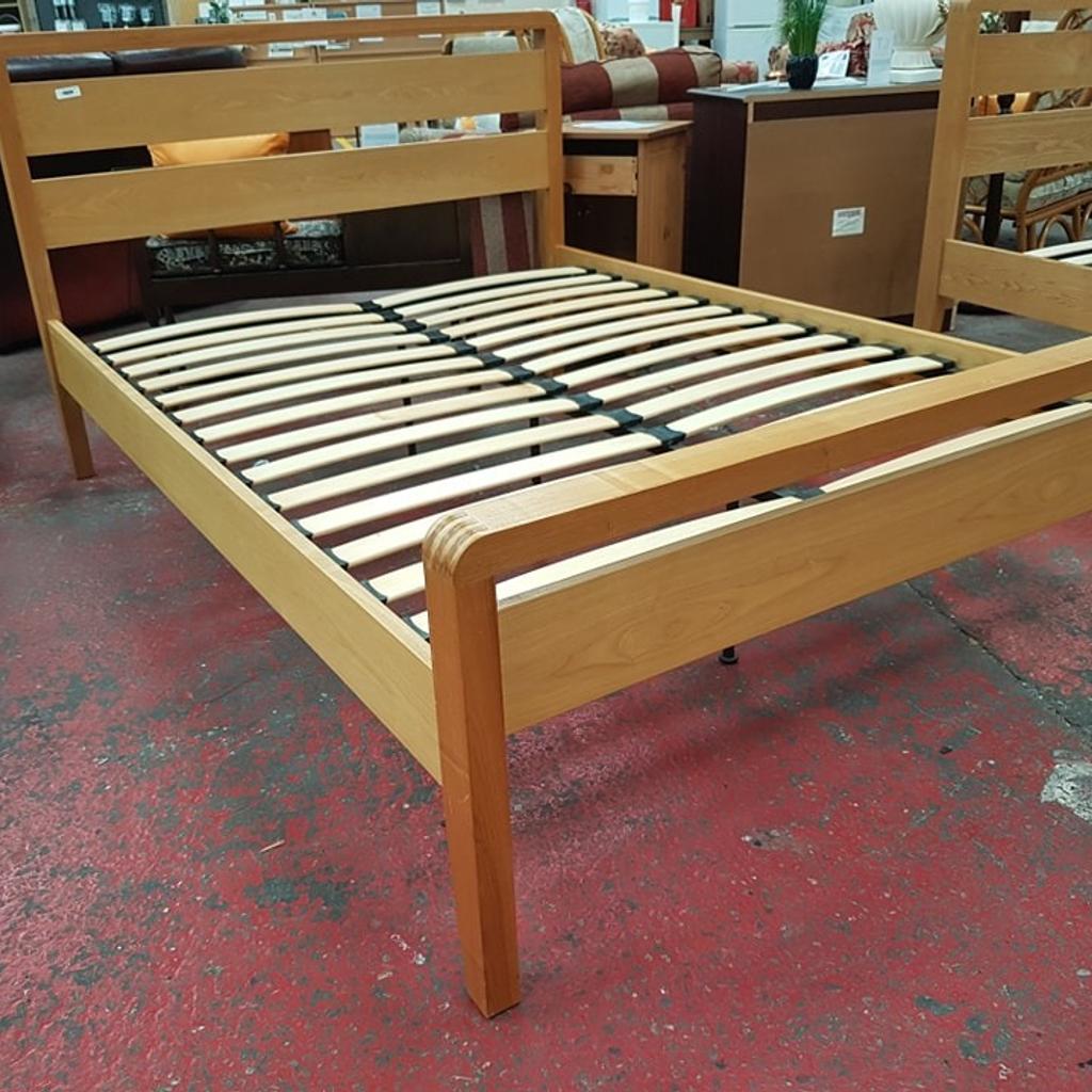 Wooden Double Bed Frame in WV14 Wolverhampton for £90.00 for sale Shpock