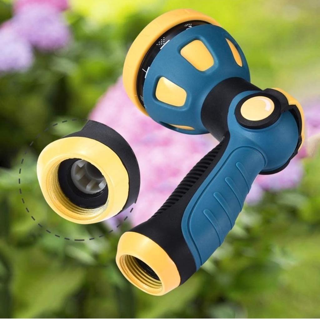 Garden Hose Nozzle10 Adjustable Patterns in B37 Metropolitan Borough