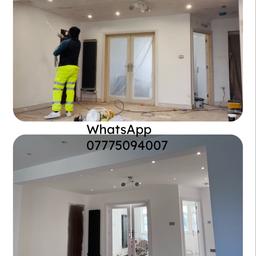 Covering all of London and surrounding areas.
07775094007 WhatsApp me for videos or photos description for a quick estimate. professional and high standard of work, friendly service, & reasonable price.
Handyman painter decorator, skimming plastering, LAMINATE FLOORING ,skirting and architrave.
only in prices.