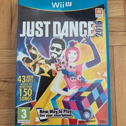 Just Dance 2016 für Wii U. Im Top Zustand. Abholung als auch Versand möglich.