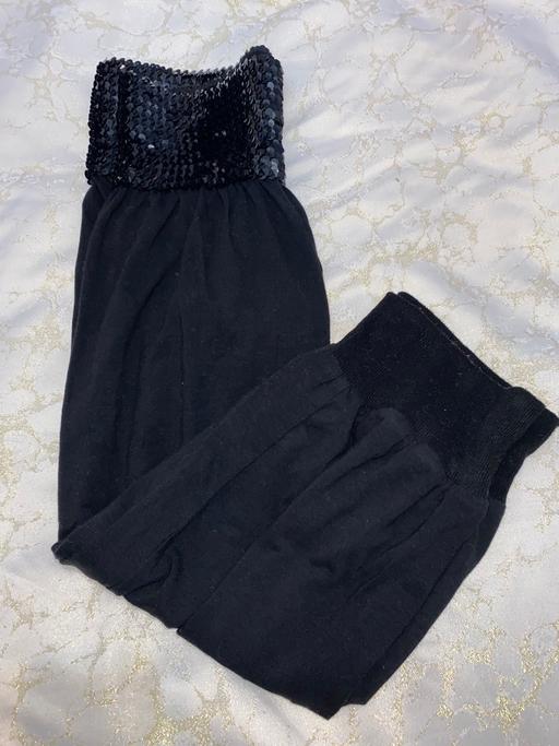 Buy & Sell North West London Kensal Green - NW6 - Photos for Black sequin waist cropped harem trousers