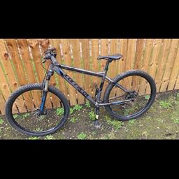 Needs a new s bend and bearings in wheels aren’t the best but apart from that the bikes in good condition both breaks work 27.5 wheels frame size 18 open to offers