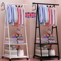 🧿Item Width 42cm
🧿Type Clothes Rail
🧿Brand Unbranded
🧿Item Height 160cm
🧿Item Length 55cm
🧿Material Metal
🧿Features Easy Installation, Heavy Duty, Wheels, With Rack
🧿Colour Black, White
🧿Department Adults, Boys, Girls, Teenagers
🧿Style Modern
🧿Care Instructions Easy Care