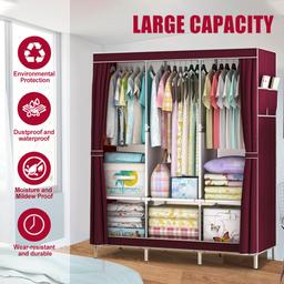 Canvas wardrobe asda discount