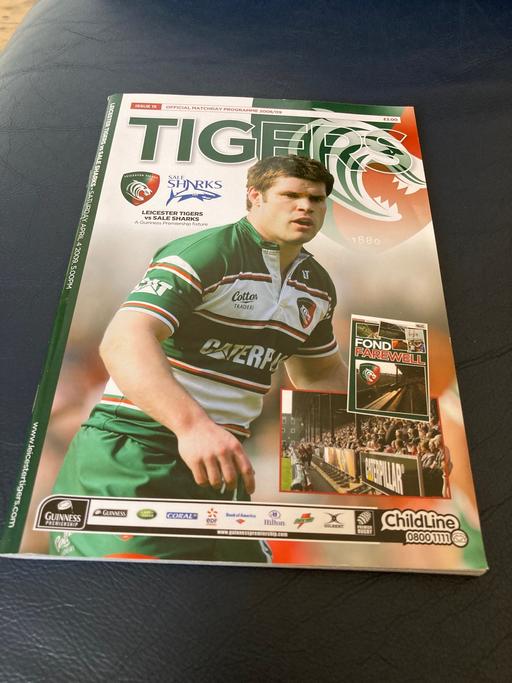 Buy & Sell Leicestershire Leicester - Photos for Leicester, Tigers program