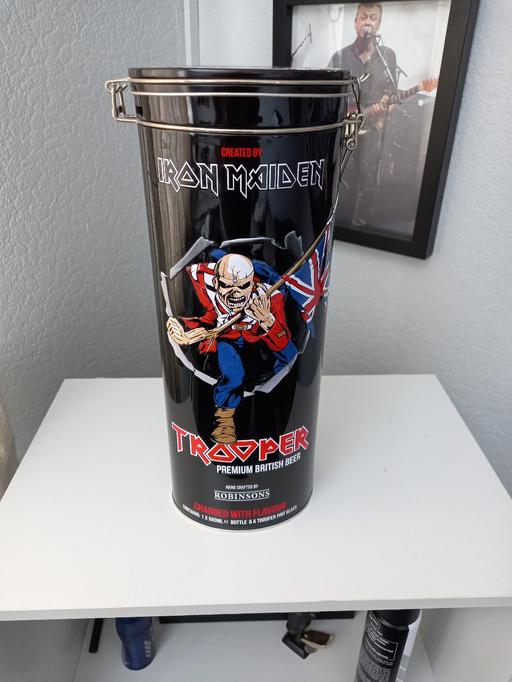 Buy & Sell Greater Manchester Stockport - Photos for IRON MAIDEN MOTORHEAD STATUS QUO TINS