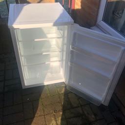 Selling this under counter fridge in working order it does not have the cool box in so creates more storage space all shelving etc in tact it is 55.5 cms wide , no warranty offered or implied and pick up only.