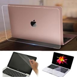 Crystal clear case Cover, Keyboard Skin +Screen protector for Apple MacBook Pro retina 16 inch 2021 model.

Allow full access to devices features.

Brand new and Top Quality.

Easy to install and remove. Two part snap in design,

It can help you protect your machine from dust,  fingerprints and scratches. 

Package Includes:

1x Case

1x Screen protector 

1x Keyboard Skin

Thanks for Looking 
