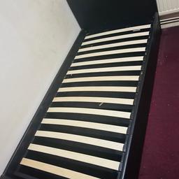 2 black leather single lift up storage bed. Has lots of storage space. in excellent condition selling in £50 each and 2 for £100 only collection