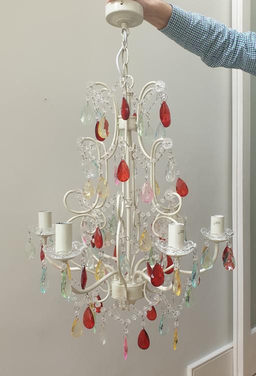 Buy & Sell South West London Balham - South West London - Photos for Stunning Multicoloured glass chandelier