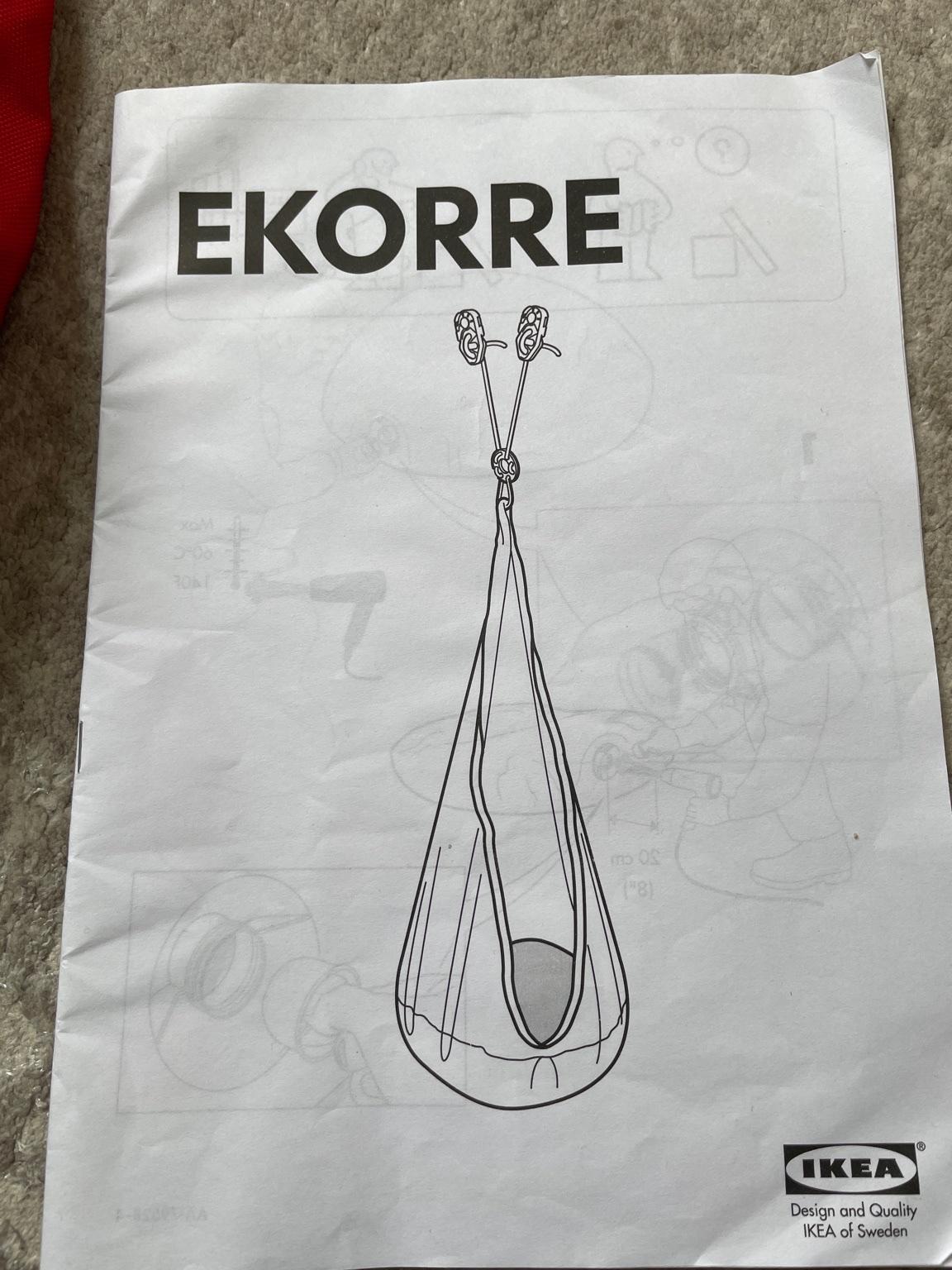 Hängesessel/hängehöhle ikea ekorre neu in 68169 Mannheim für € 13,00