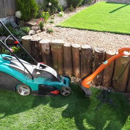 Bosch lawn mower and flymo strimer not needed anymore.