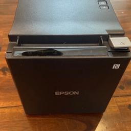 Epson TM-m30II-H (142): Flexible mPOS Receipt Printer with Sync and Charge

Epson TM-m30II-H (142): Flexible mPOS Receipt Printer with Sync and Charge.

euro plug as you see on picture


Epson TM-m30II-H (142): Flexible mPOS Receipt Printer with Sync and Charge


USB + Ethernet + BT + Lightning + SD, Black, PS, EU


Paper Types - Receipt

Paper size - 58 mm - 80 mm (Width)

Interfaces - Ethernet interface (100 Base-TX / 10 Base-T), USB 2.0 Type B, USB 2.0 Type A, Drawer kick-out, Micro SD Card Slot


Tablet Charge & Sync - 1x


Power Supply - AC adapter, C, EU AC cable


Product dimensions - 127‎ x 127 x 127 mm (Width x Depth x Height)

Product weight - 1.3 kg

Colour - Black

Installation - horizontally, vertically, wall hanging


NFC - Near Field Communication available

Cutter - Partial Cut

Sensors - Paper End Sensor, Paper sensor


What's in the box

AC adapter, C1, AC cable, Cable fixation saddle, Main unit, Paper spacer, Power switch cover, Roll paper, Setup guide, Warranty docu