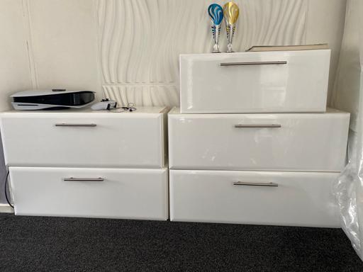 Buy & Sell West Yorkshire Kirklees - Photos for Drawers white gloss