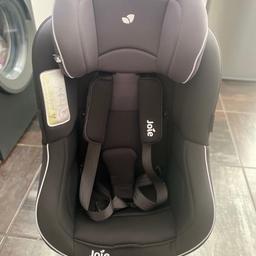 The Joie Spin 360 Car Seat is a 360 degree turning traveller that spins forward, rearward and everywhere in between.

Comes with all the newborn inserts which have never been used.

Immaculate condition- like new
Used as a spare in grandparents car for less then 6 months.