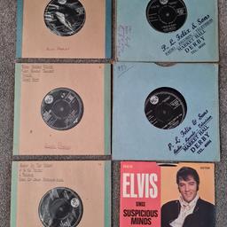 Various 45rpm vinyl records. Total of 15 including artists such as Elvis Presley and Dusty Springfield - see photos for all artists/songs. Don't have a player but can see no scratches. Free collection Derby area or can post  for additional postage fee of £3.35.