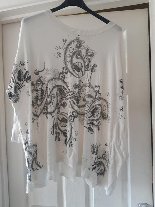 Buy & Sell West Midlands Walsall - Photos for printed slouch knit jumper top 12 14