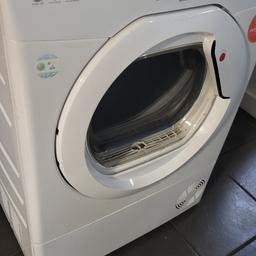 Hoover link condenser dryer in very good condition large 9kg load sensor dry programmes 18 months d buyer collects