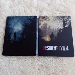 Verkaufe hier die Steelbook von Resident Evil 4 Remake. Ohne Spiel

Zustand: Neu es war keine Folie um die Steelbook.

keine Kratzer oder ähnliches.

Versand 2 € oder mit Sendungsnummer 7€

Abholung möglich.

kein Tausch oder Preisvorschlag