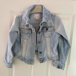 lovely denim jacket. perfect condition and from clean, smoke and pet free home.