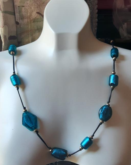 Buy & Sell Merseyside Saint Helens - Photos for Teal glass necklace