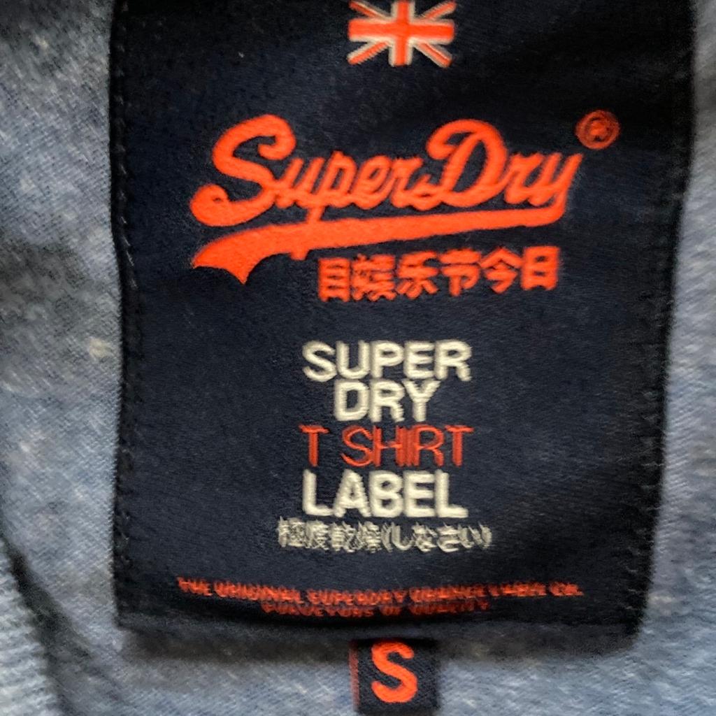 Blue Superdry T-Shirt size S.

Collection S64 Area. Can post for additional post & packing fees. I only accept Cash or Bank Transfer & i only post out to UK. 😊 Happy Sphocking!