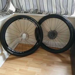MAVIC CROSSRIDE MTB WHEELS TYRES (Continenal Mountain tyres 29 x 2.2) SHIMANO (IDEAL FOR BOARDMAN MTB) COMPLETE SET.
Condition is Used.
Dispatched with  parcel force.
Any questions, ask away!
Thanks for looking.