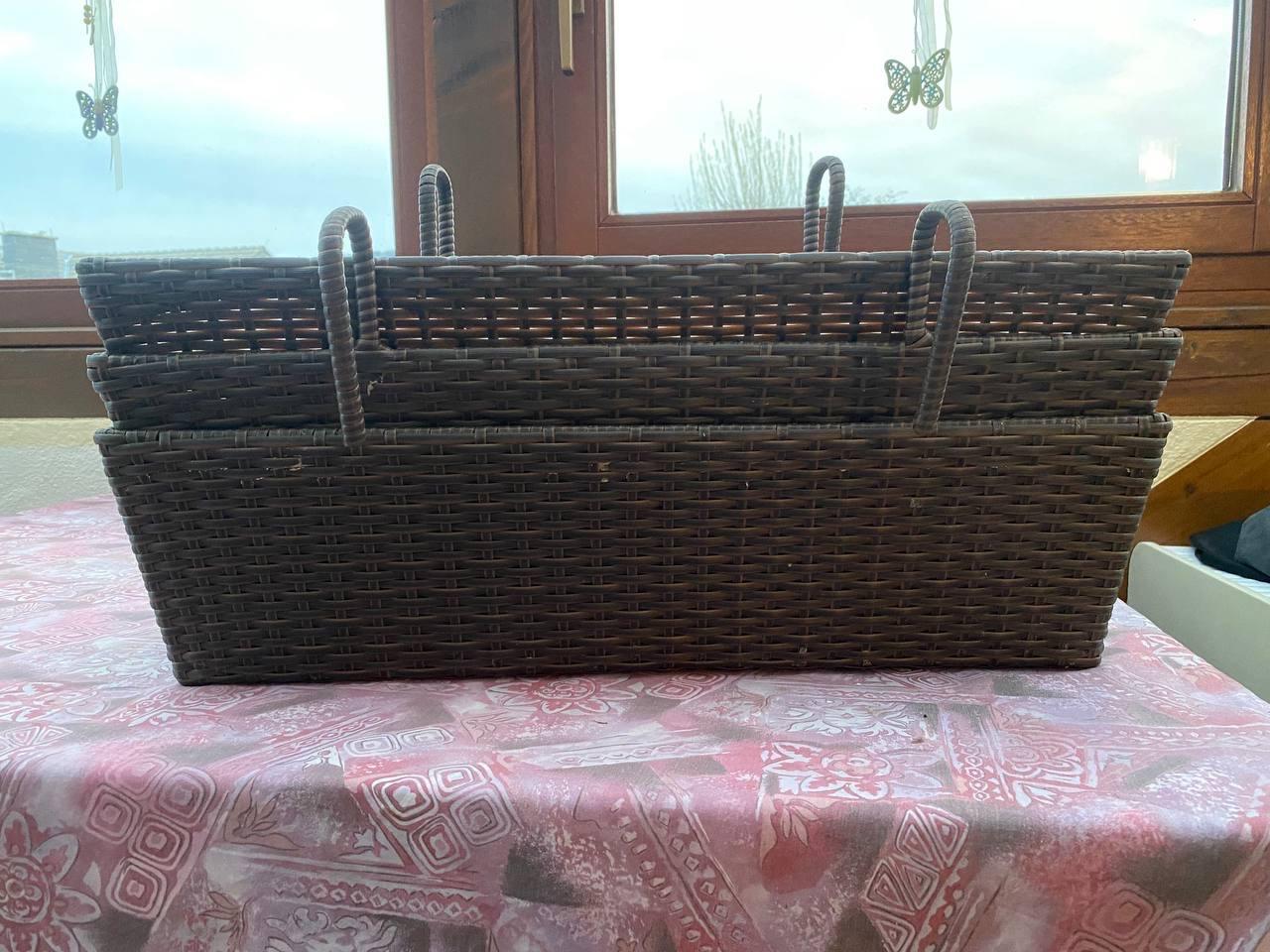 Blumenkästen Rattan in 64658 Fürth for €25.00 for sale Shpock