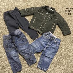 REDUCED
Next black biker style denim jacket, 2 pairs next jeans & 1 x pair Gap jeans. All in excellent condition. Collection only from lower gornal dy3