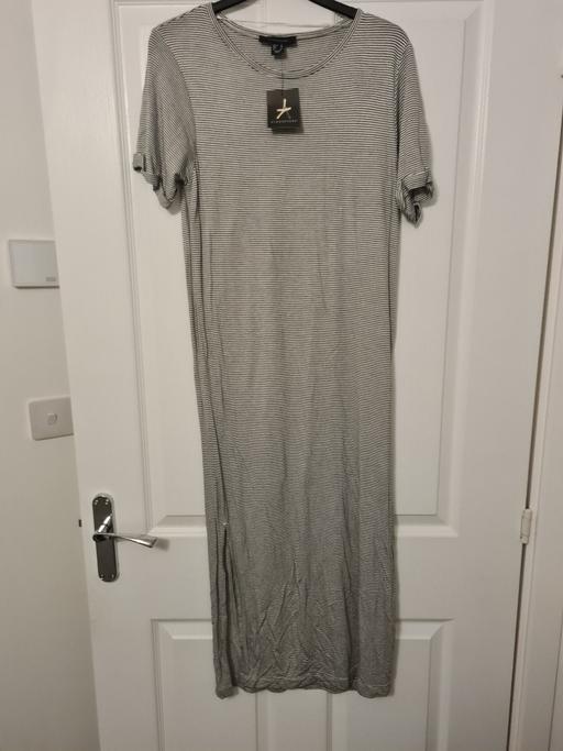 Buy & Sell Nottinghamshire Gedling - Photos for Tshirt maxi dress - black/white size 10