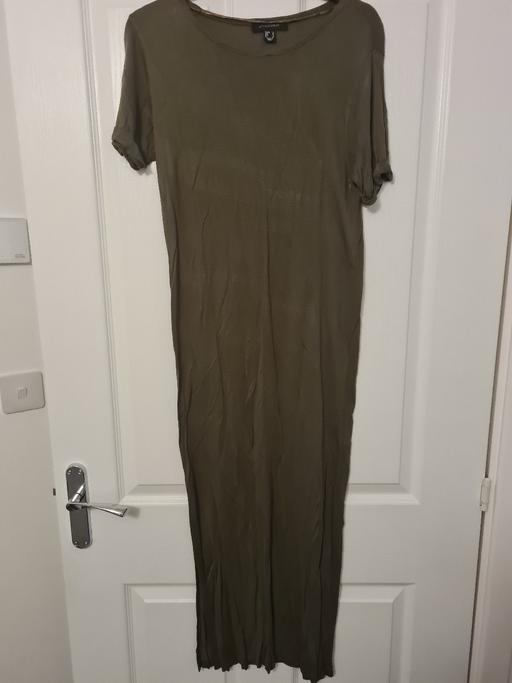 Buy & Sell Nottinghamshire Gedling - Photos for Tshirt maxi dress - kharki green size 10