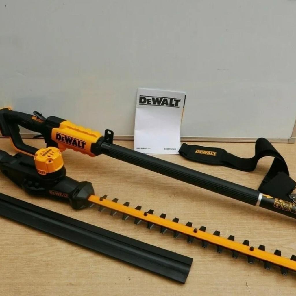 Fnally the dewalt 60v max 26n hedge trmmer : r/Dewalt