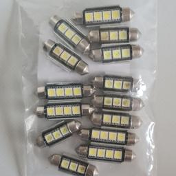 Verkaufe diverse LED Soffitten!

7x 36mm Soffitte LED Canbus
5x 41mm Soffitte LED Canbus