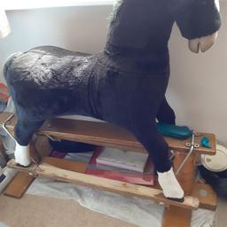 Large rocking horse in good working order, timber needs bit of attention. Collection only. Kids will enjoy playing on this.