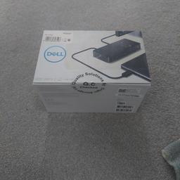 Brand new Dell D3100 docking station, never used when purchased several years ago, then misplaced, now found, hence now selling.