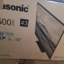 Very good working condition 43 inch smart tv.remote.with box.usb.hdmi ports all working fine.collection only