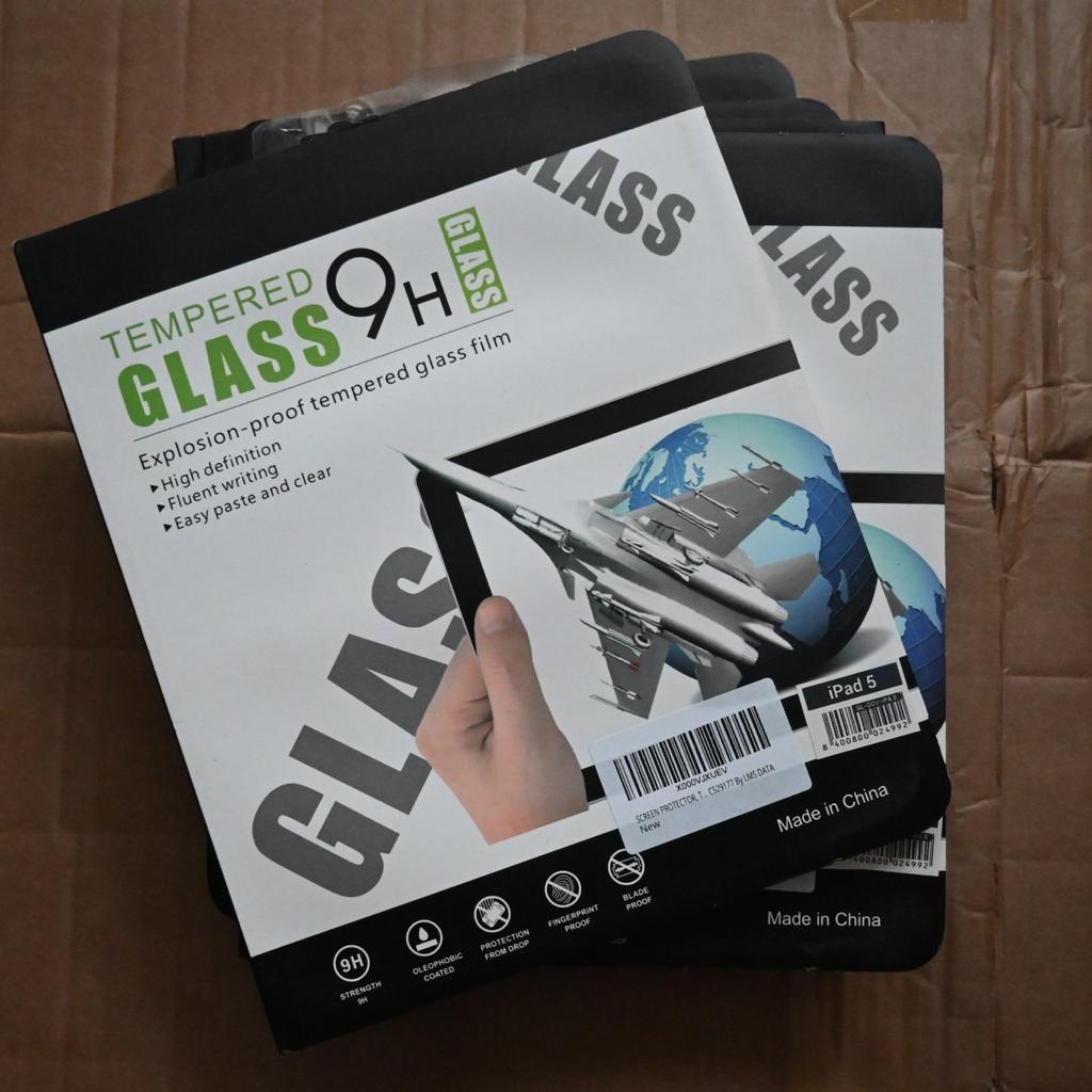 Hi here for sale are these iPad 5 screen protectors only £4.50 each.

I also have a wide variety of quality devices to suit all budgets and tastes. Please see some below:

* Samsung xcover 4 £49 (Download any apps)

* Motorola g5 16gb Unlocked (Download any apps) £45

* VGA and audio to hdmi convertor £9 each

* Nokia 1 plus 8gb unlocked £45

* Epson EB-475W WXGA HDMI VGA Ultra Short Throw 2600 Lumens £89

* USB microphone for online content creators £13 each

* LG TV 42" £89

*TomTom pro WebFleet Telematics Europe 3D Lifetime Maps £45 each(only used plugged)

* iPad 5 screen protector £4.50

*iPhone 4s 8gb/16gb Unlocked, Vodafone/Lebara/o2/GiffGaff/Tesco £19

*iPad 2 16gb £29

*iPad 4 ios10 £40

*iPad 6 ios15 £149

* Windows 10 Nokia 535 unlocked £19 each

*iPhone 5c 16gb Vodafone/ Lebara £29

No offers
Thank you