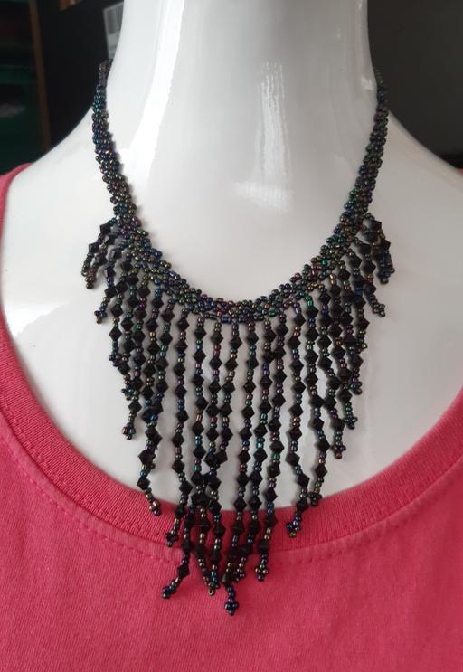 Buy & Sell Merseyside Saint Helens - Photos for Aurora borealis glass crystal fringe necklace