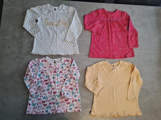 Buy & Sell Derbyshire South Derbyshire - Photos for Girls L/S Tops 18m-2yrs