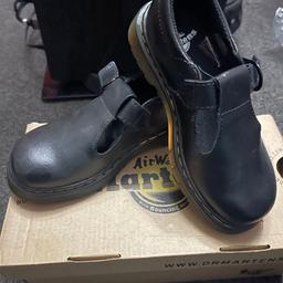 I have a box of dr martens school shoes never been worn as there too small for my young one still in perfect condition selling as there just sitting there in the box put away someone might want them there originally £50 selling for £40 collection only please Huyton
