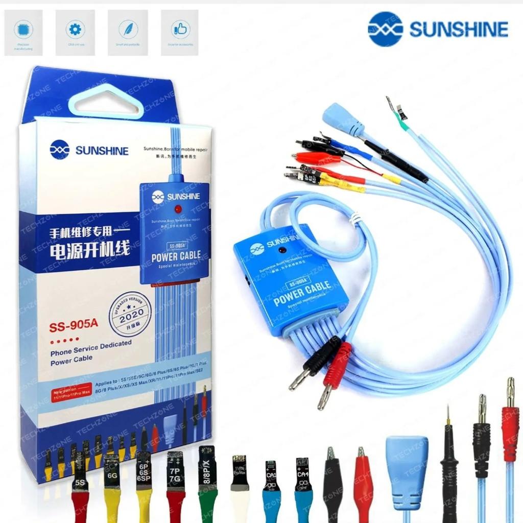 SUNSHINE Professional Repair DC Power Test Cable for iPhone 5S 6 7 X 11 MAX PRO

Description

 SUNSHINE SS-905A latest 2020 Design Supports Latest iPhone 11 / 11Pro / 11Pro Max.

 This is a Professional testing tool for Apple iPhone Repair and Diagnostics.

 Supports upto iPhone 5S / 5C / 6 / 6Plus / 6S/ 6S Plus / SE / 7 / 7 Plus / 8 / 8 Plus / X / XS / XS MAX / 11 / 11Pro / 11Pro Max.

 Also it's supports some models of Samsung. It also has USB female socket, Trigger Probe and Crocodile clips in order to use with many smartphones and tablets.

 We Recommend this Product Only for Professional Users.

Specifications

      Brand 

SUNSHINE

      MPN

SS-905A

      Model

SS-909 iPhone 11 Version

      Type

Power Test Cable

      Compatible devices

iPhone 4 to 11 Pro Max. Some Models of Samsung, Huawei, OPPO, VIVO.

COLLECTION FROM M41 URMSTON 2MINS FROM THE TRAFFORD CENTRE OR POST OUT TO MAINLAND UK ONLY