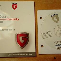 G-Data Internet Security 2010 in Top-Zustand.