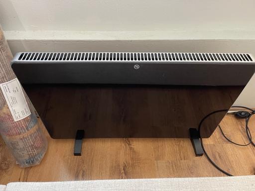 Buy & Sell North London Canonbury - North London - Photos for Black Glass Panel Radiator - Adam iRad 1kW 