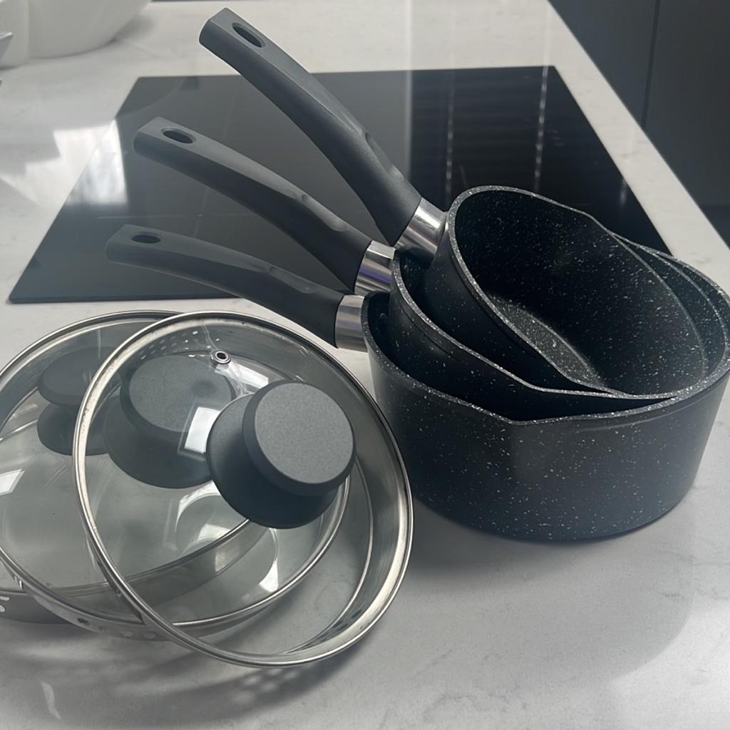 SALTER induction hob pan set in DY8 Dudley for £25.00 for sale | Shpock