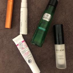 Used to varying degrees skincare (bought in total for over £90

Includes free delivery and :

- body shop pollution protection spray
- lavera pearl eye cream
- vitamin E concentrate
- rituals eye cream
- AB serum